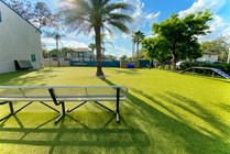 Resident Dog Park with Washing Stations